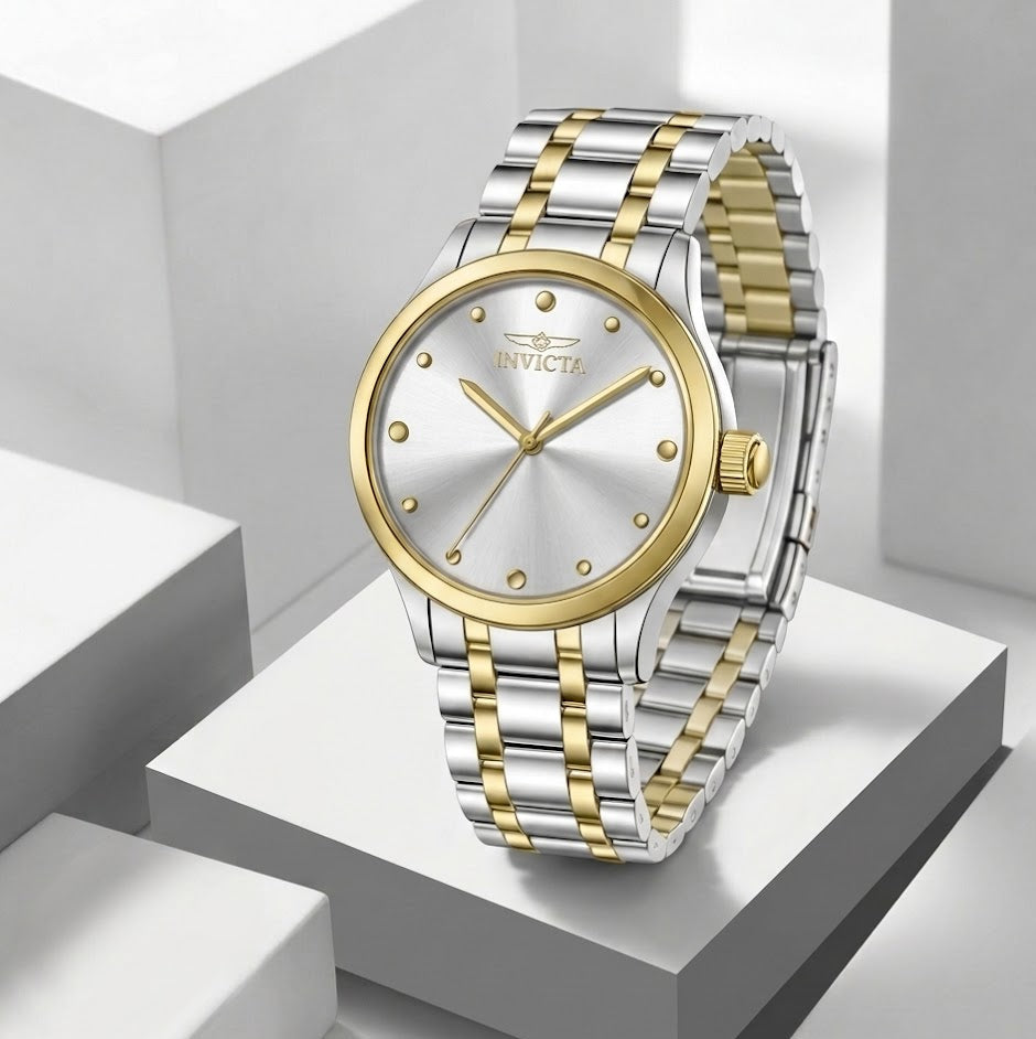 Invicta Wildflower Veylise Women's Watch - 32mm, Gold, Steel (50609)