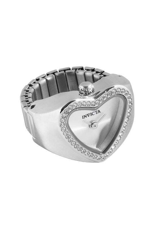 Invicta Mini Angel Women's Ring Watch - 18.5mm. Steel (49572)