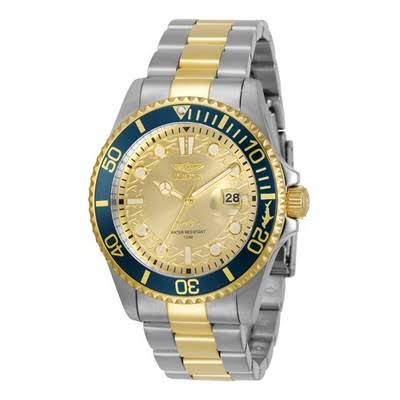 Invicta Pro Diver Currentwave Men's Watch - 43mm. Steel, Gold (30022)