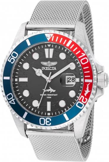 Invicta Pro Diver Curve Men's Watch - 43mm. Steel (47176)